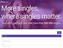 Tablet Screenshot of flirthubb.com